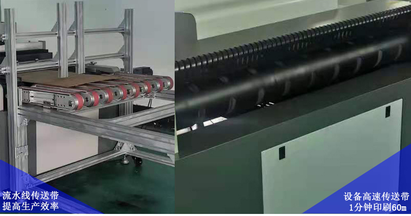 流水線傳送帶，提高生產(chǎn)效率，設(shè)備高速傳送帶，1分鐘可以精確打印60米