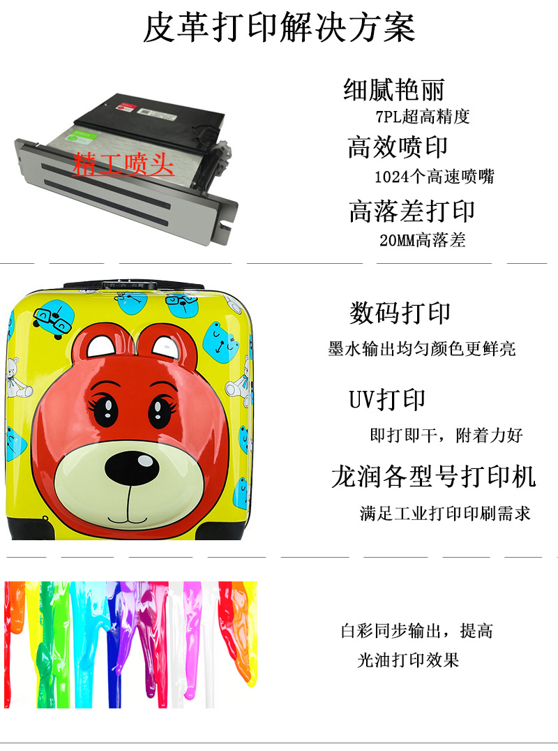 皮革打印解決方案，皮具箱包打印方案