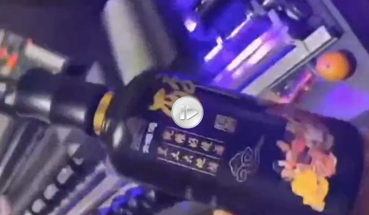 圓柱體打印視頻，酒瓶打印視頻，化妝品打印視頻